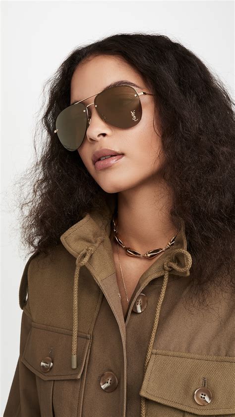 Saint Laurent Classic 11M Aviators 